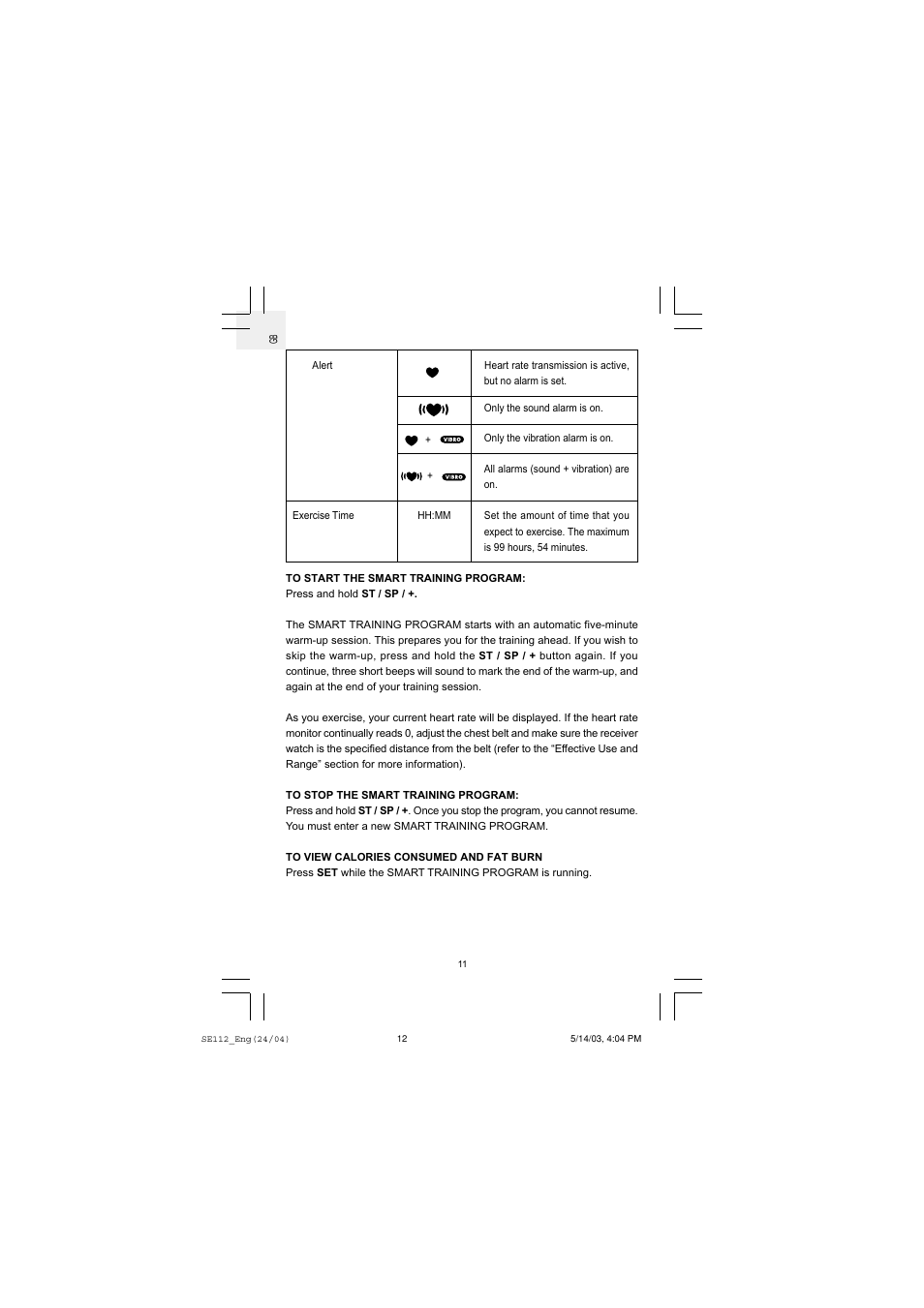 Oregon Scientific SE112 User Manual | Page 12 / 19