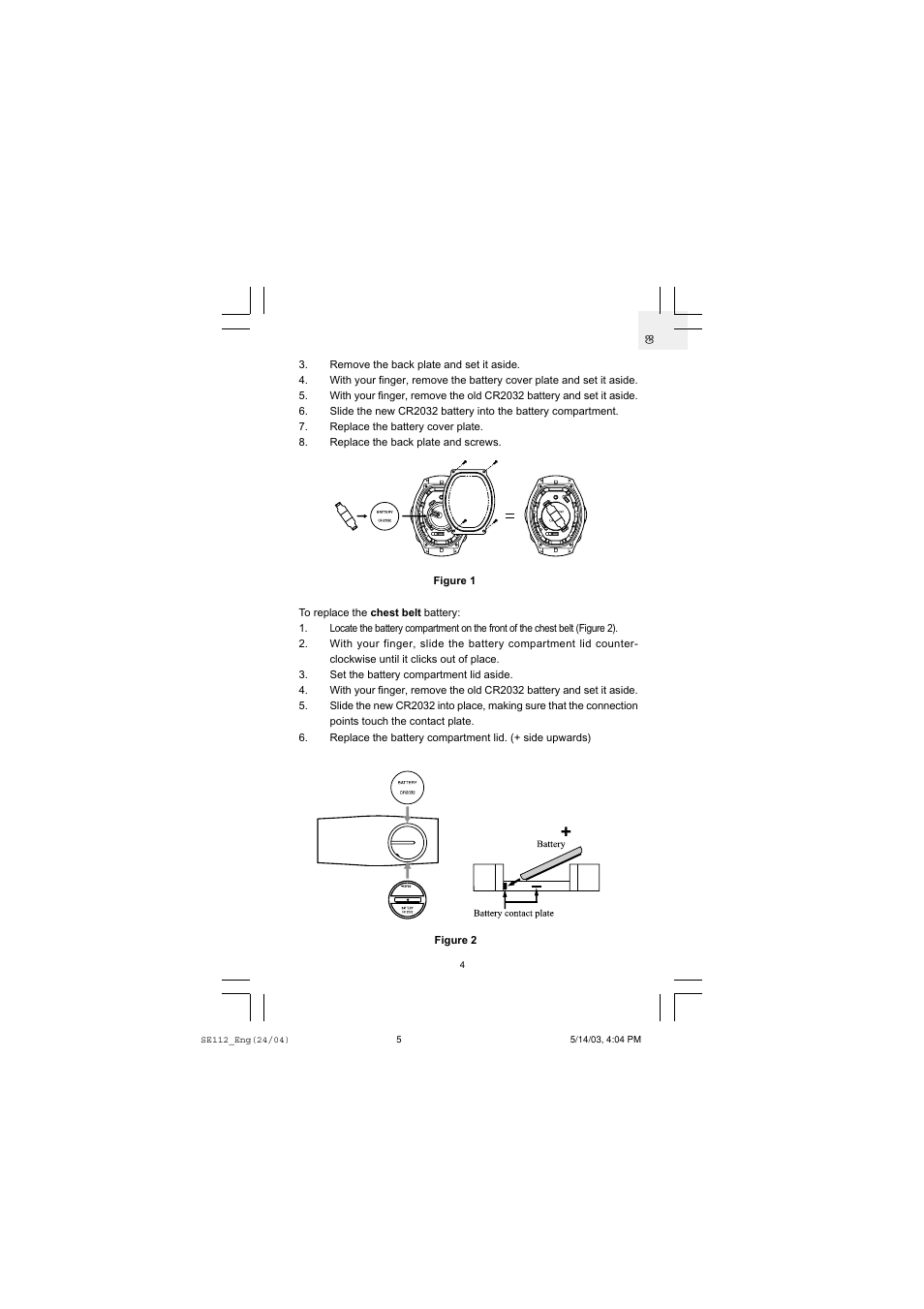 Oregon Scientific SE112 User Manual | Page 5 / 19
