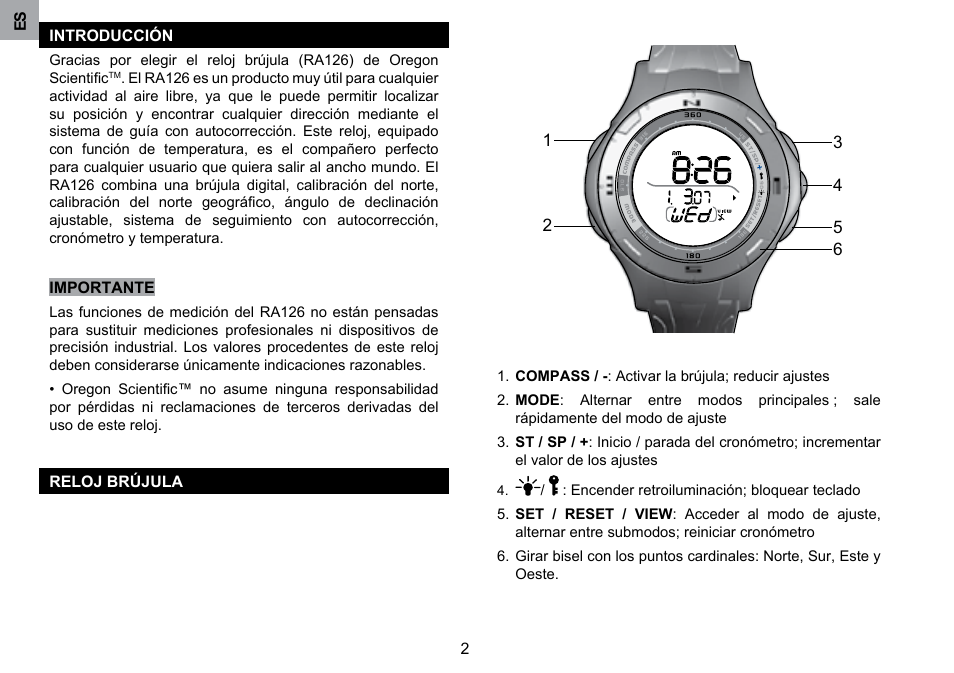 Oregon Scientific RA126 User Manual | Page 14 / 99