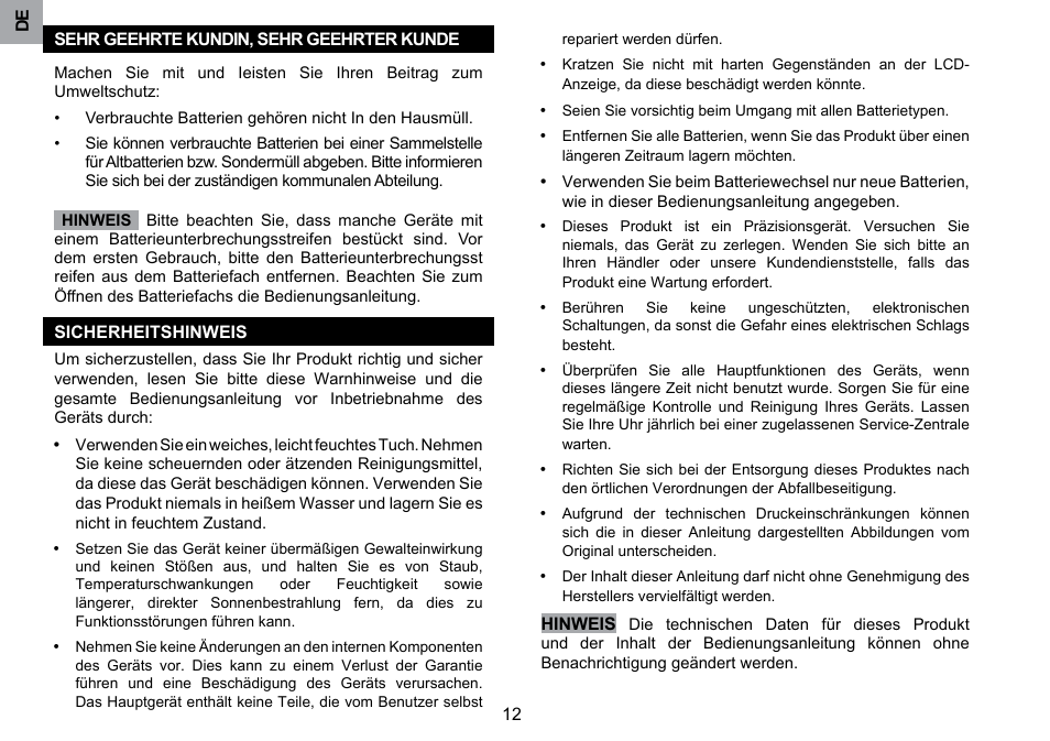 Oregon Scientific RA126 User Manual | Page 36 / 99