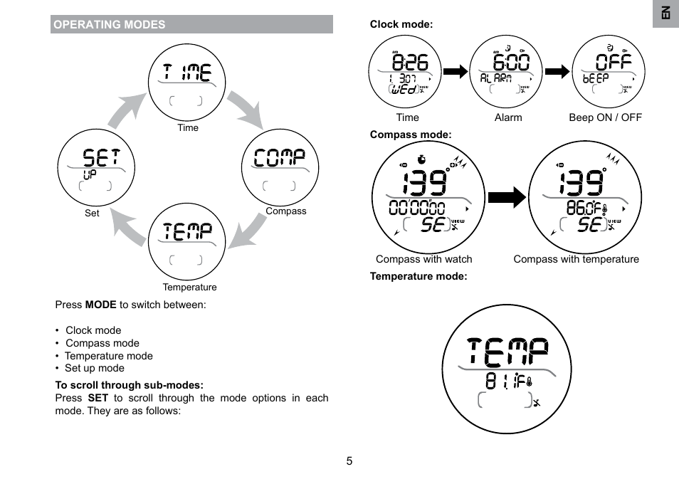 Oregon Scientific RA126 User Manual | Page 6 / 99