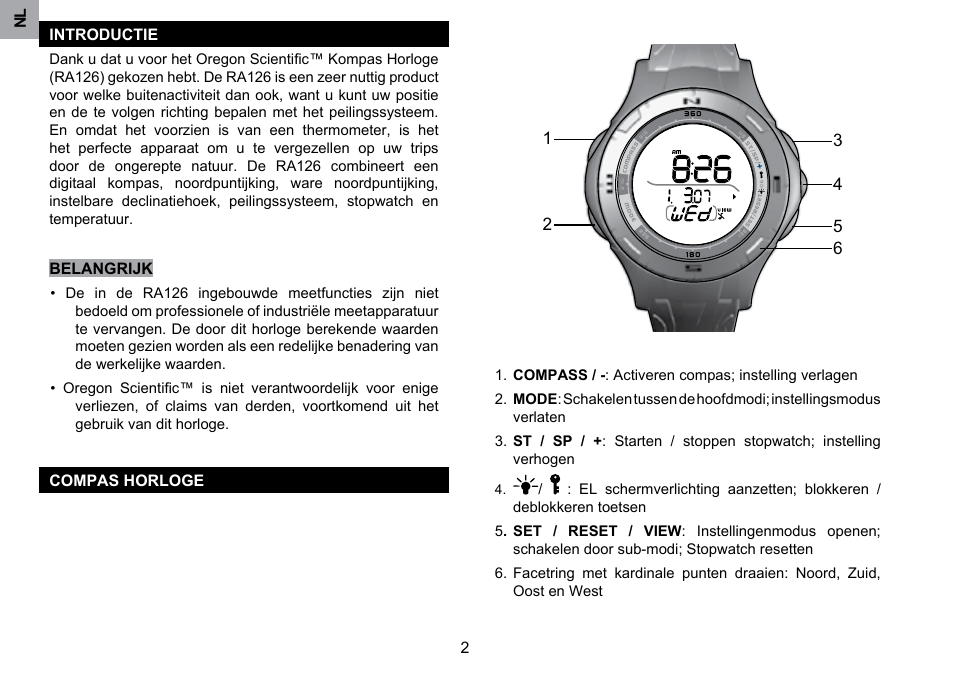 Oregon Scientific RA126 User Manual | Page 64 / 99