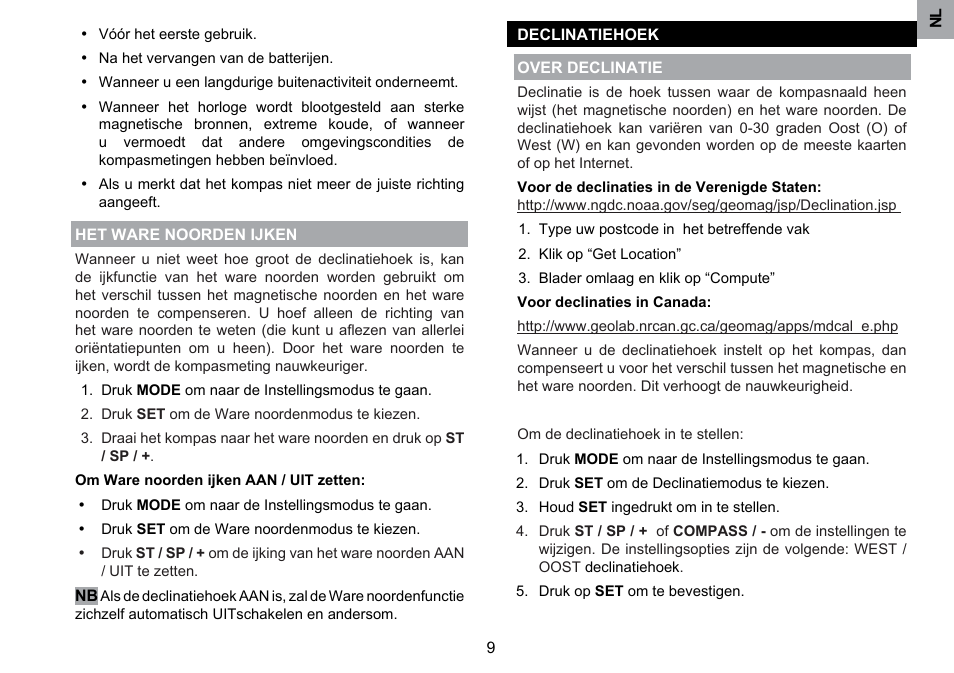 Oregon Scientific RA126 User Manual | Page 71 / 99