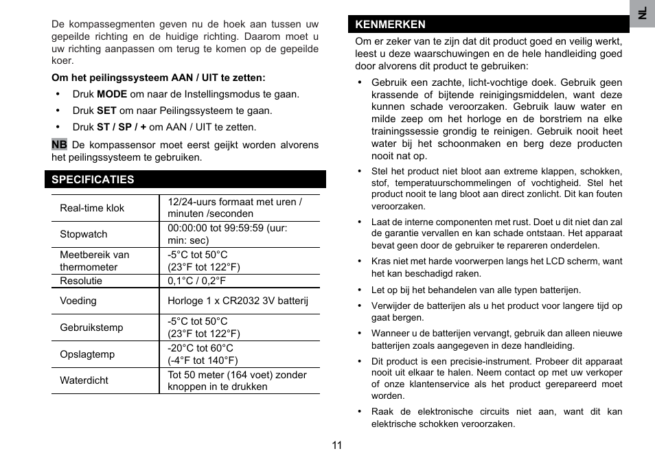 Oregon Scientific RA126 User Manual | Page 73 / 99