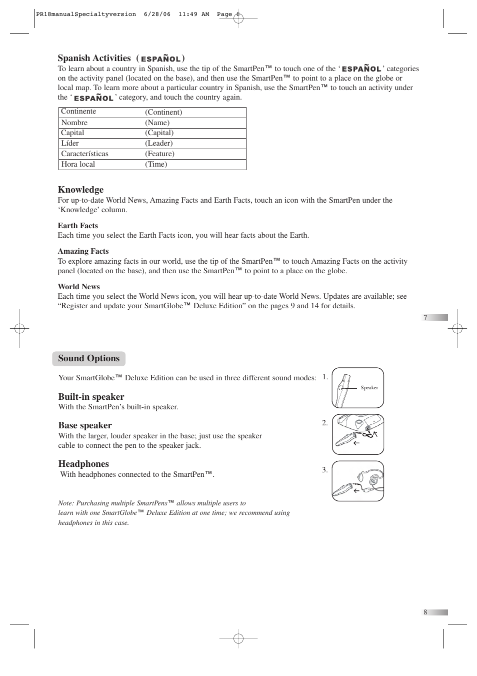 Oregon Scientific SmartGlobe AC/DC Adapter User Manual | Page 6 / 10