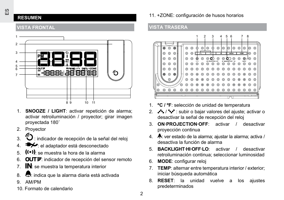 Oregon Scientific RMR391PU User Manual | Page 12 / 73