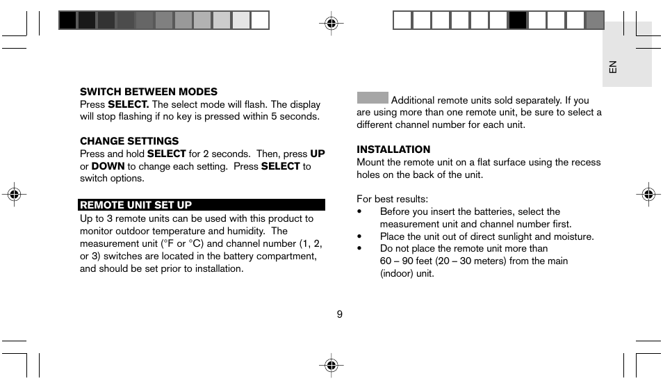 Oregon Scientific STARCK PS L02A User Manual | Page 10 / 28