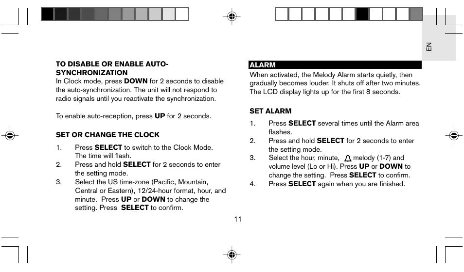 Oregon Scientific STARCK PS L02A User Manual | Page 12 / 28