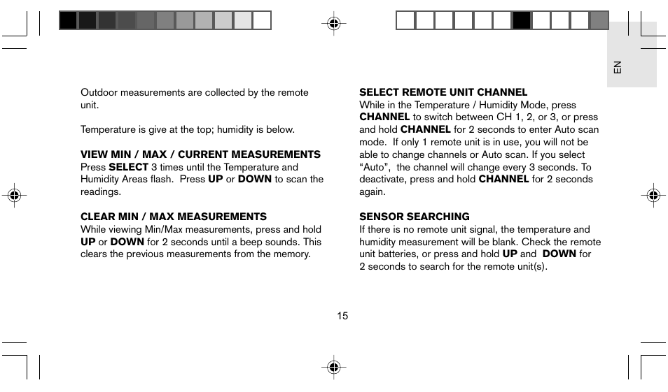 Oregon Scientific STARCK PS L02A User Manual | Page 16 / 28