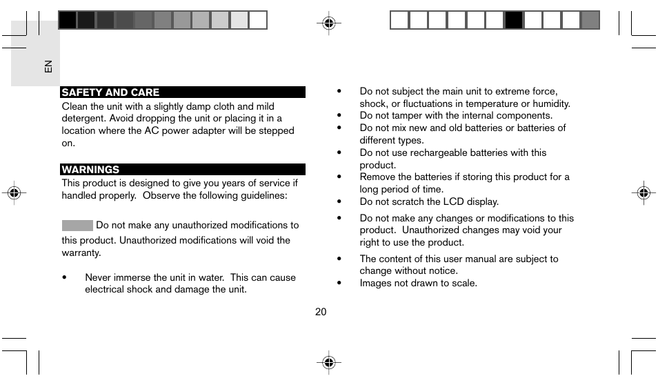 Oregon Scientific STARCK PS L02A User Manual | Page 21 / 28