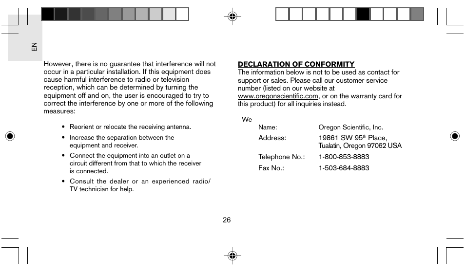 Oregon Scientific STARCK PS L02A User Manual | Page 27 / 28