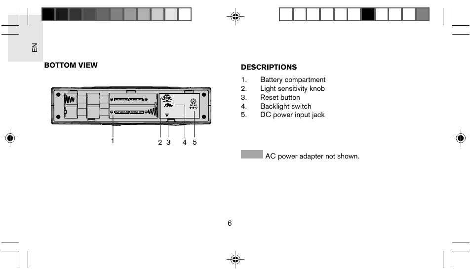 Oregon Scientific STARCK PS L02A User Manual | Page 7 / 28