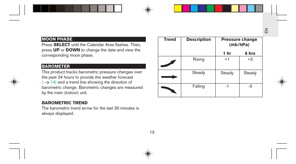 Oregon Scientific STARCK PS-M03 User Manual | Page 14 / 28
