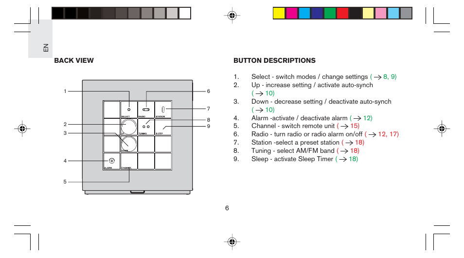 Oregon Scientific STARCK PS-M03 User Manual | Page 7 / 28