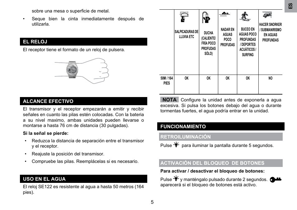 Oregon Scientific SE122 User Manual | Page 16 / 85