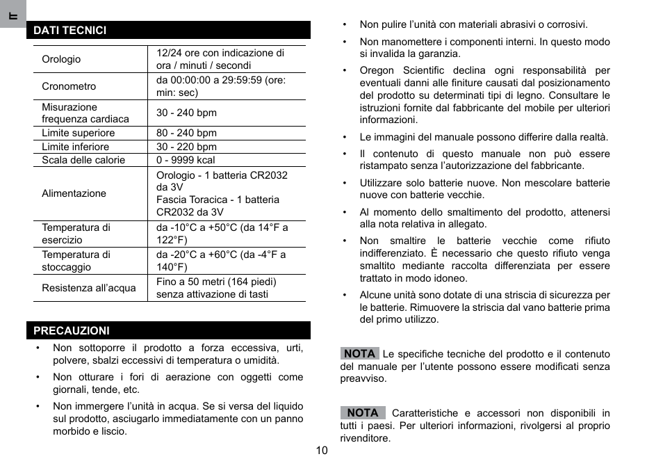 Oregon Scientific SE122 User Manual | Page 53 / 85