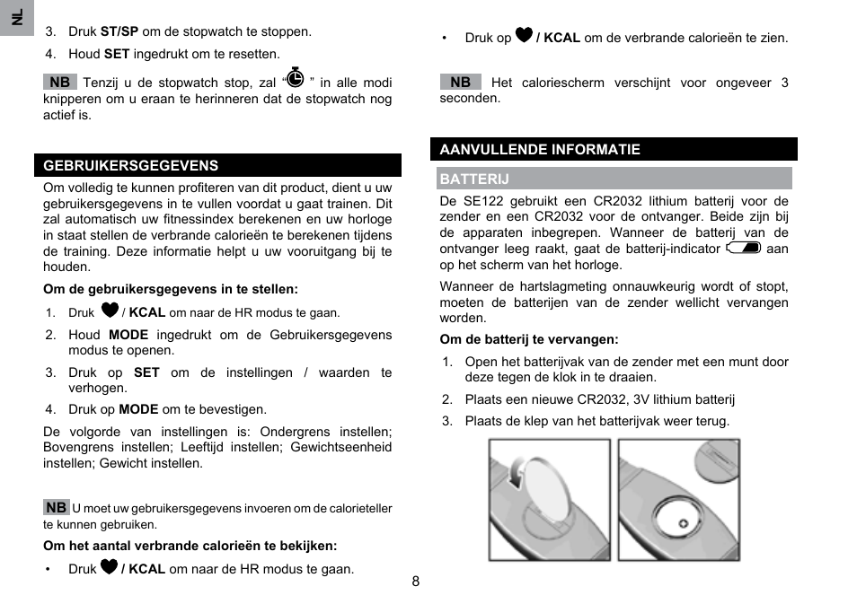 Oregon Scientific SE122 User Manual | Page 62 / 85