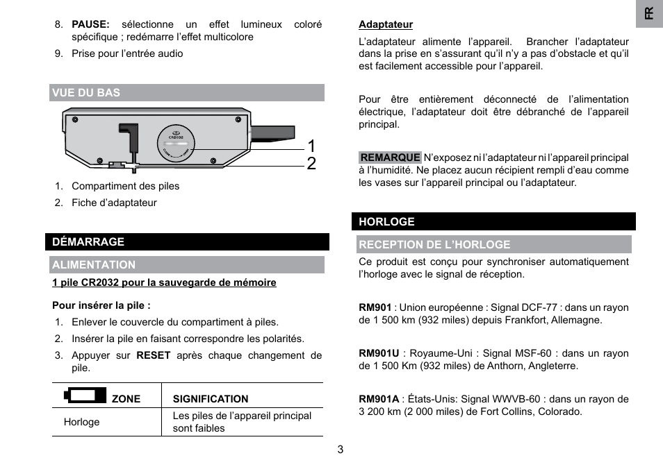 Oregon Scientific RM901A User Manual | Page 28 / 65