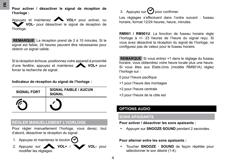 Oregon Scientific RM901A User Manual | Page 29 / 65