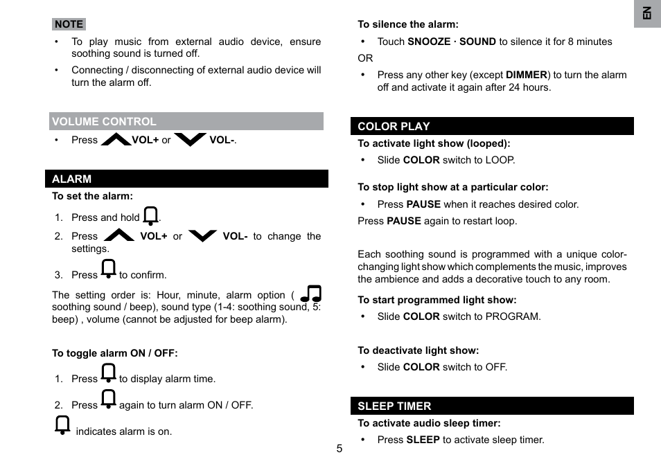 Oregon Scientific RM901A User Manual | Page 6 / 65
