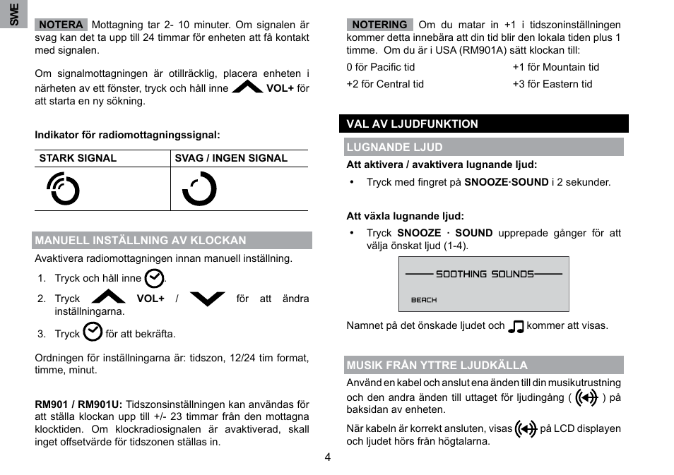Oregon Scientific RM901A User Manual | Page 61 / 65