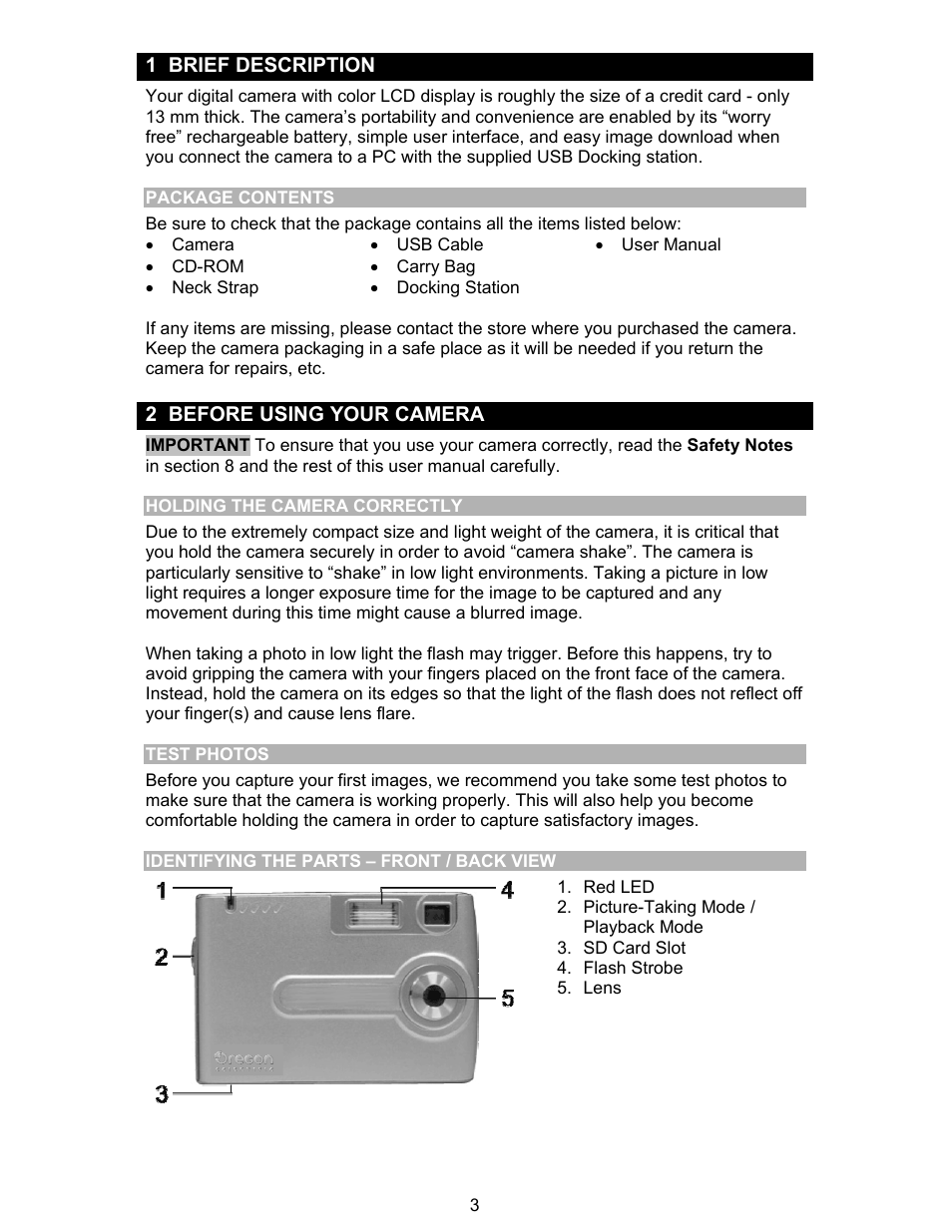 Oregon Scientific ULTRA SLIM DS6310 User Manual | Page 3 / 17