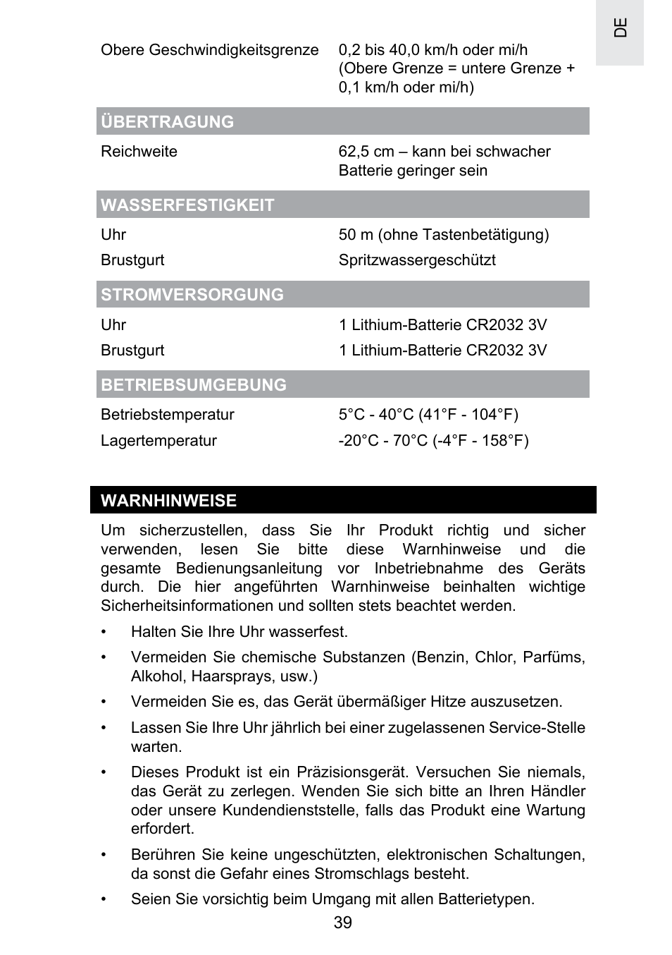 Oregon Scientific SE300 User Manual | Page 116 / 311