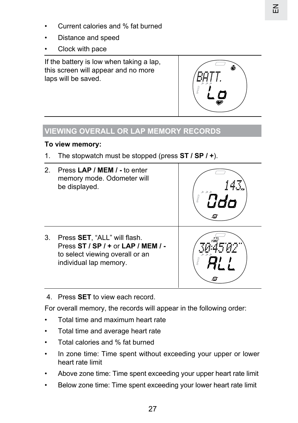 Oregon Scientific SE300 User Manual | Page 28 / 311