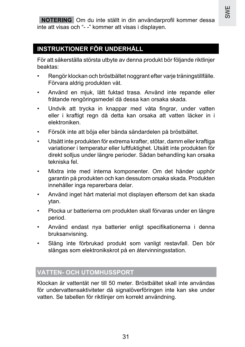 Oregon Scientific SE300 User Manual | Page 304 / 311
