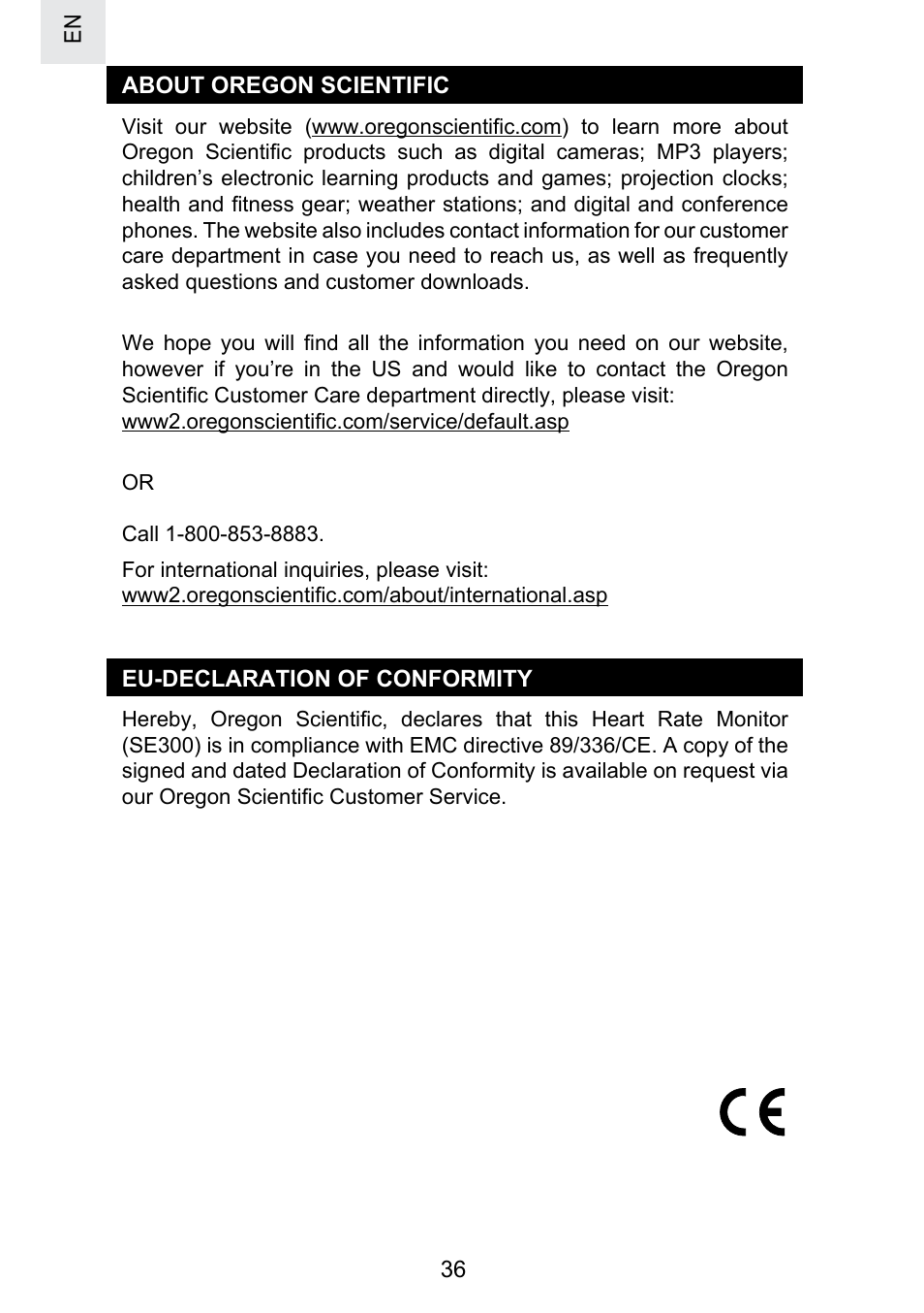 Oregon Scientific SE300 User Manual | Page 37 / 311