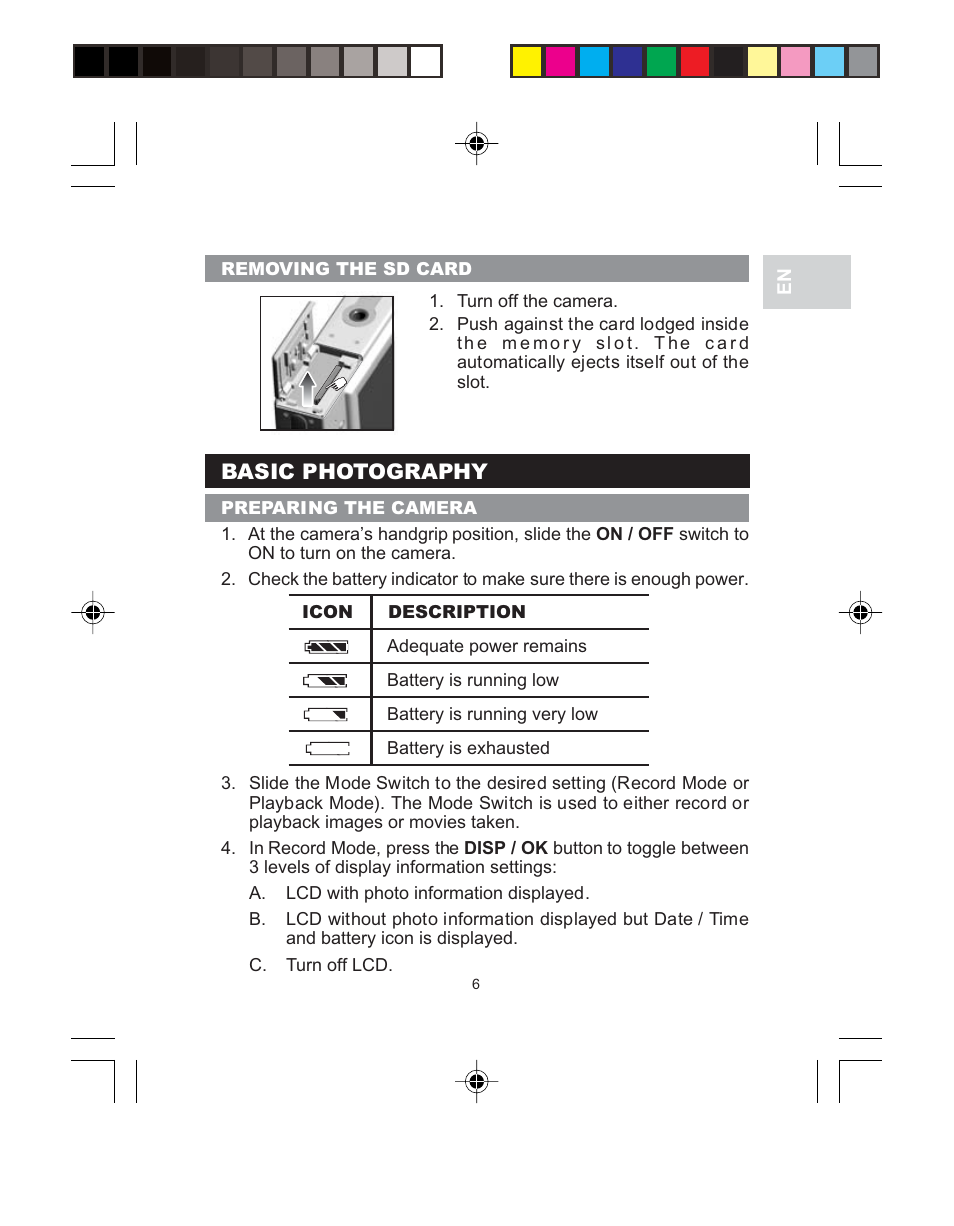 Oregon Scientific 3.0 MEGA-PIXEL DIGITAL CAMERA WITH JUMBO DISPLAY PV 100 User Manual | Page 10 / 42