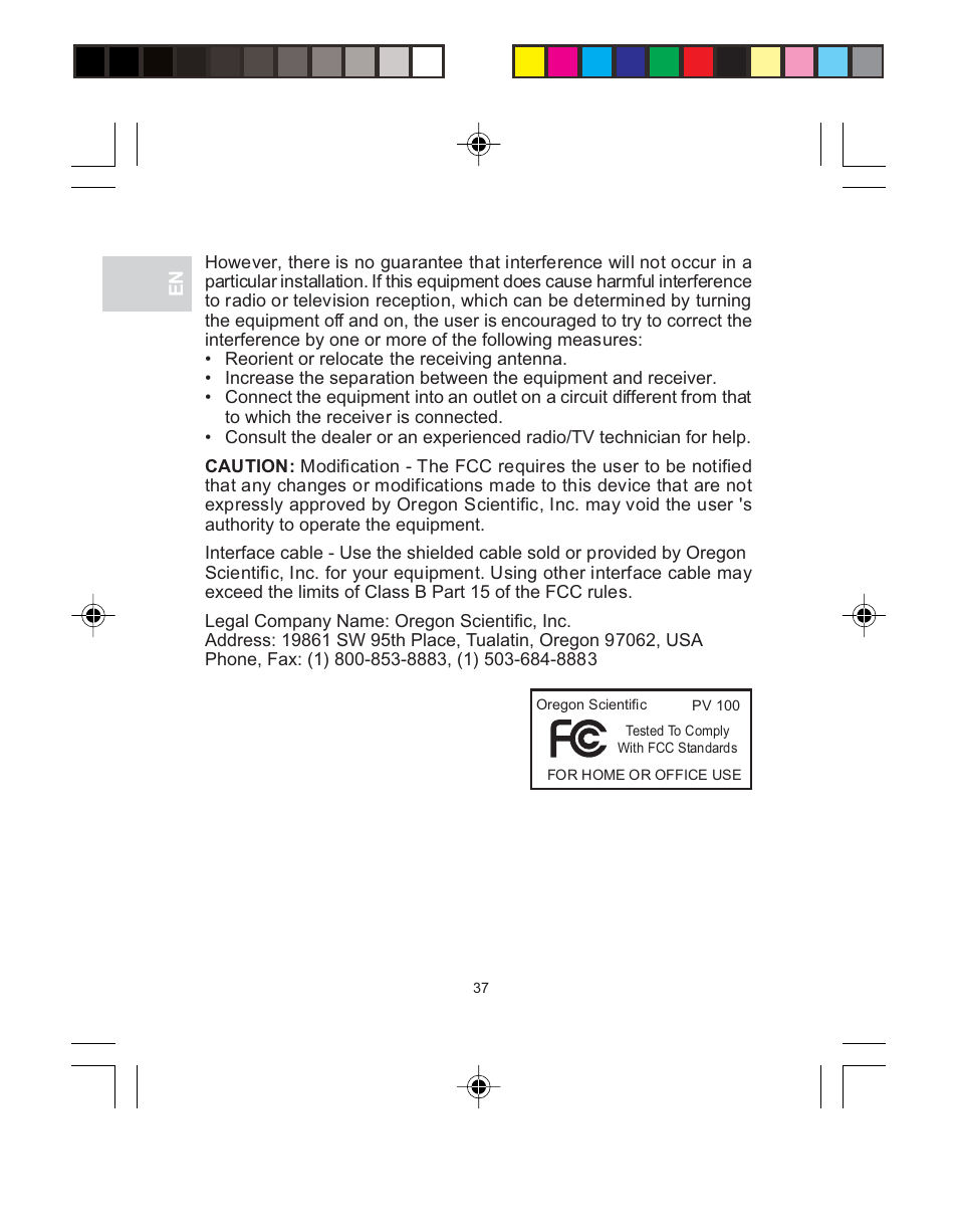 Oregon Scientific 3.0 MEGA-PIXEL DIGITAL CAMERA WITH JUMBO DISPLAY PV 100 User Manual | Page 41 / 42