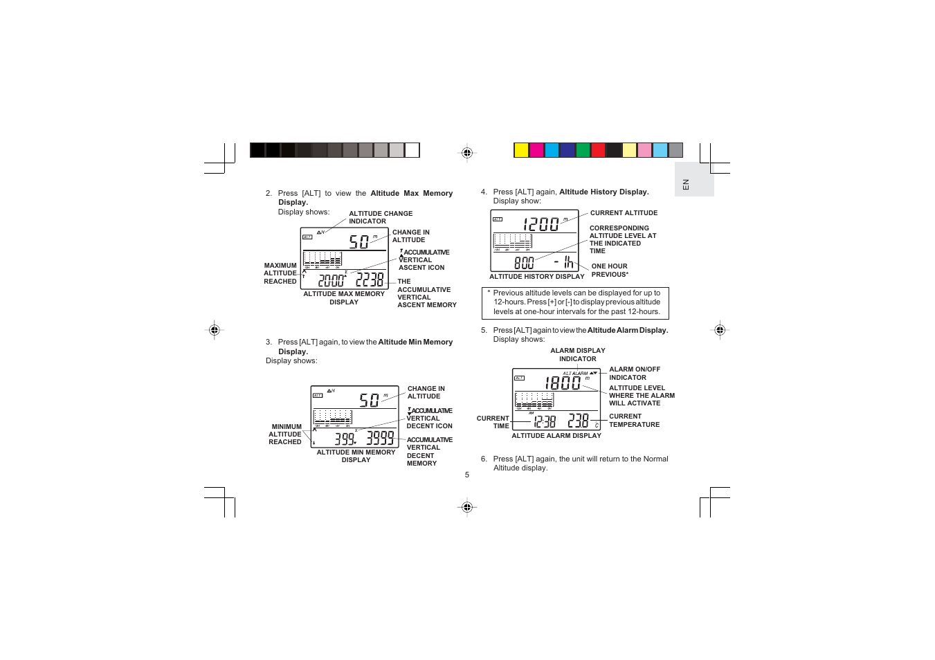 Oregon Scientific EB833 User Manual | Page 5 / 19