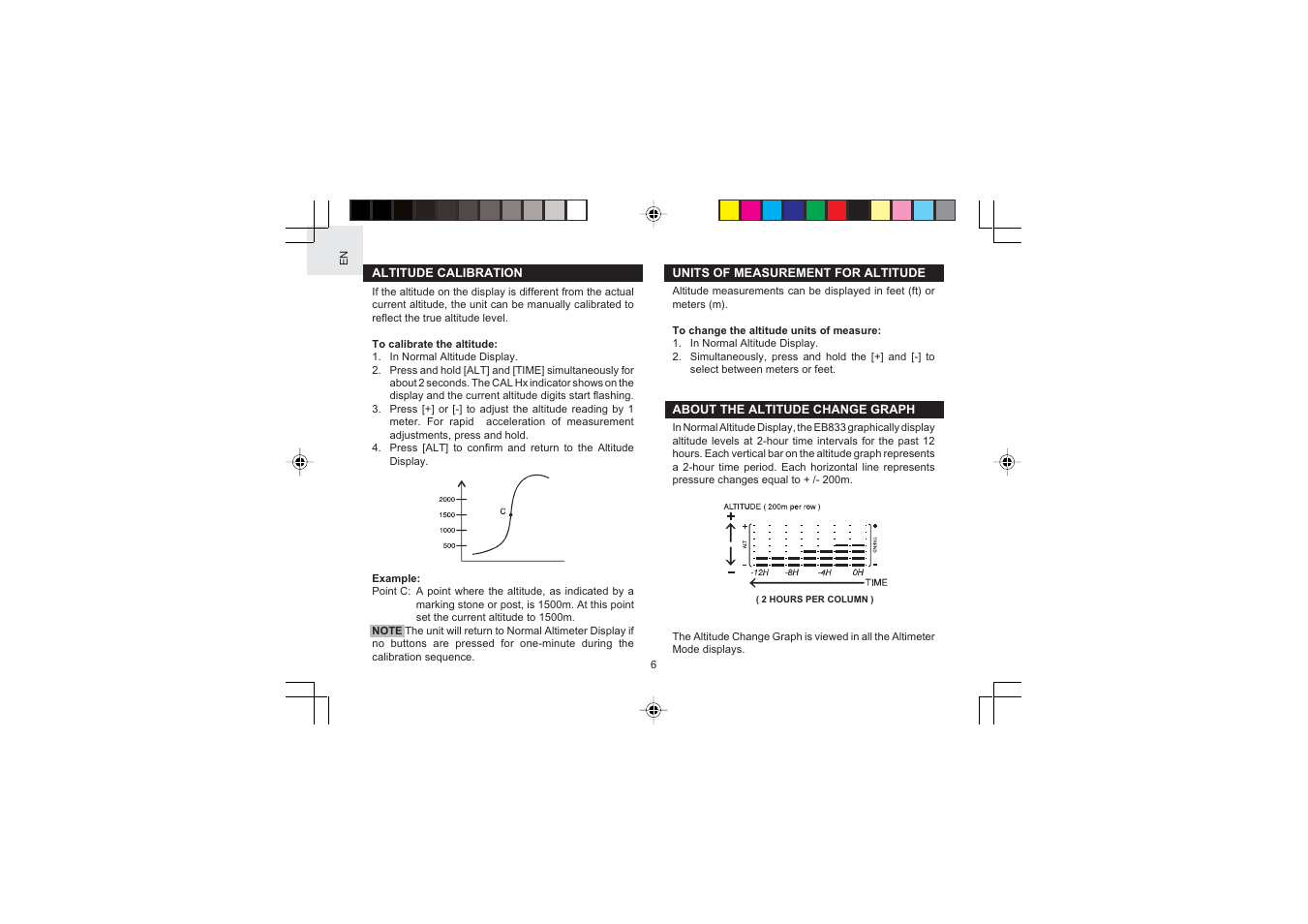 Oregon Scientific EB833 User Manual | Page 6 / 19