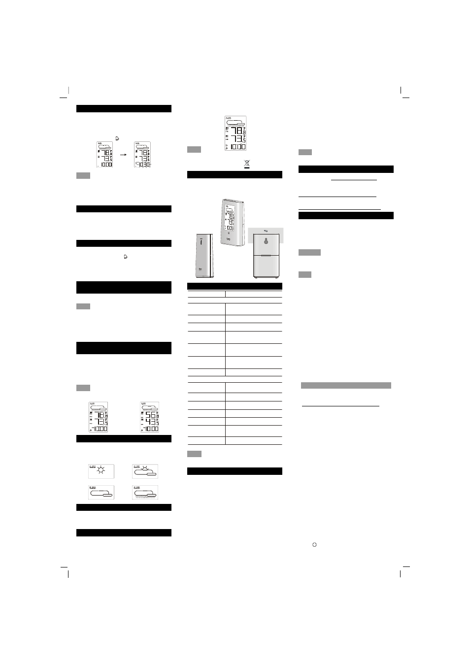 Oregon Scientific EW93 User Manual | Page 2 / 2