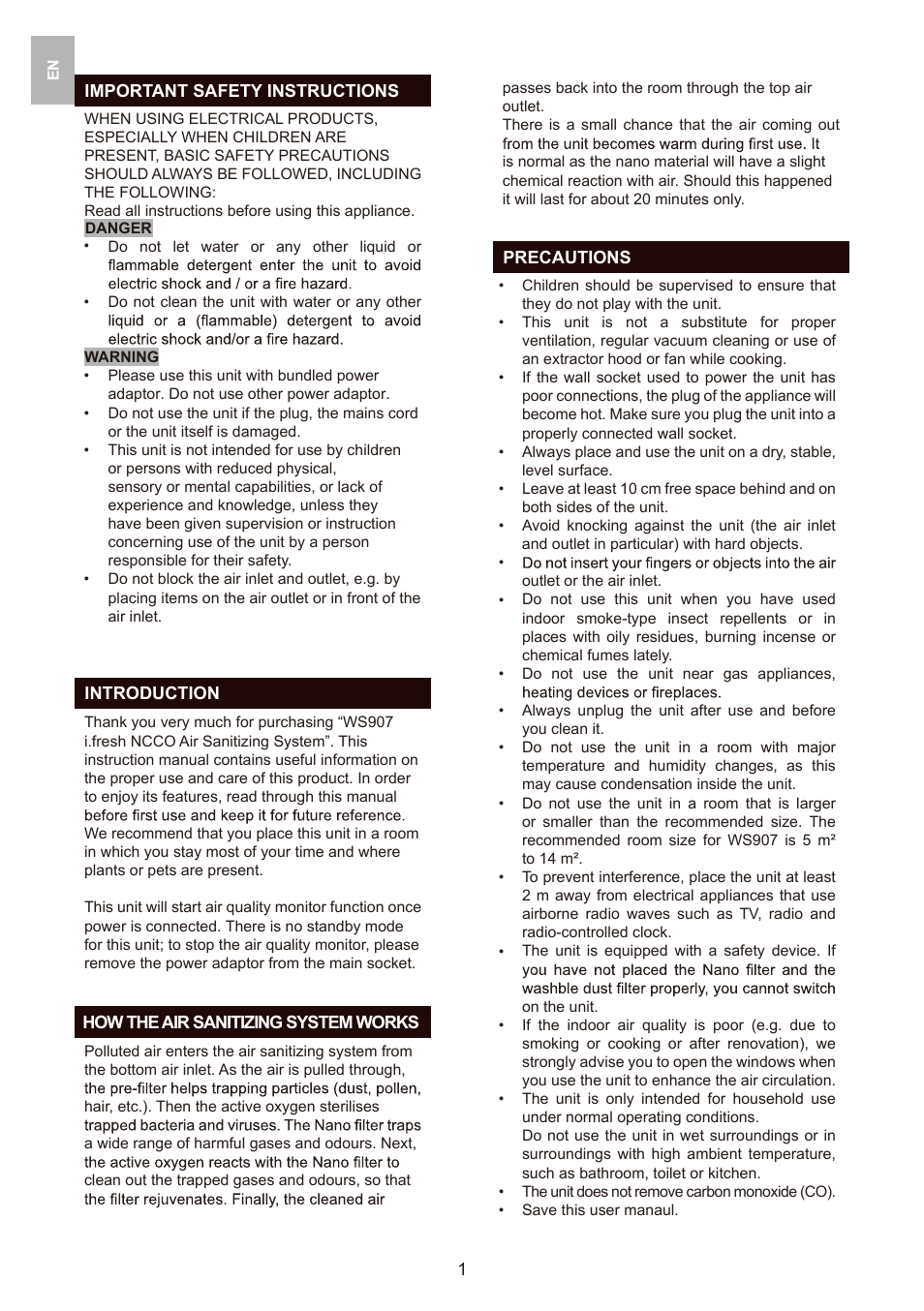 Oregon Scientific WS907 User Manual | Page 3 / 59