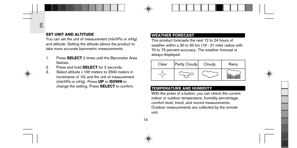 Oregon Scientific STARCK PS-M02 User Manual | Page 15 / 27