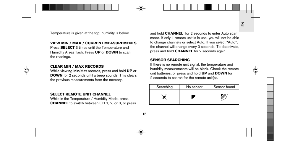 Oregon Scientific STARCK PS-M02 User Manual | Page 16 / 27