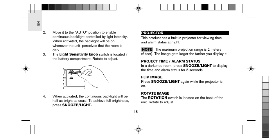 Oregon Scientific STARCK PS-M02 User Manual | Page 19 / 27