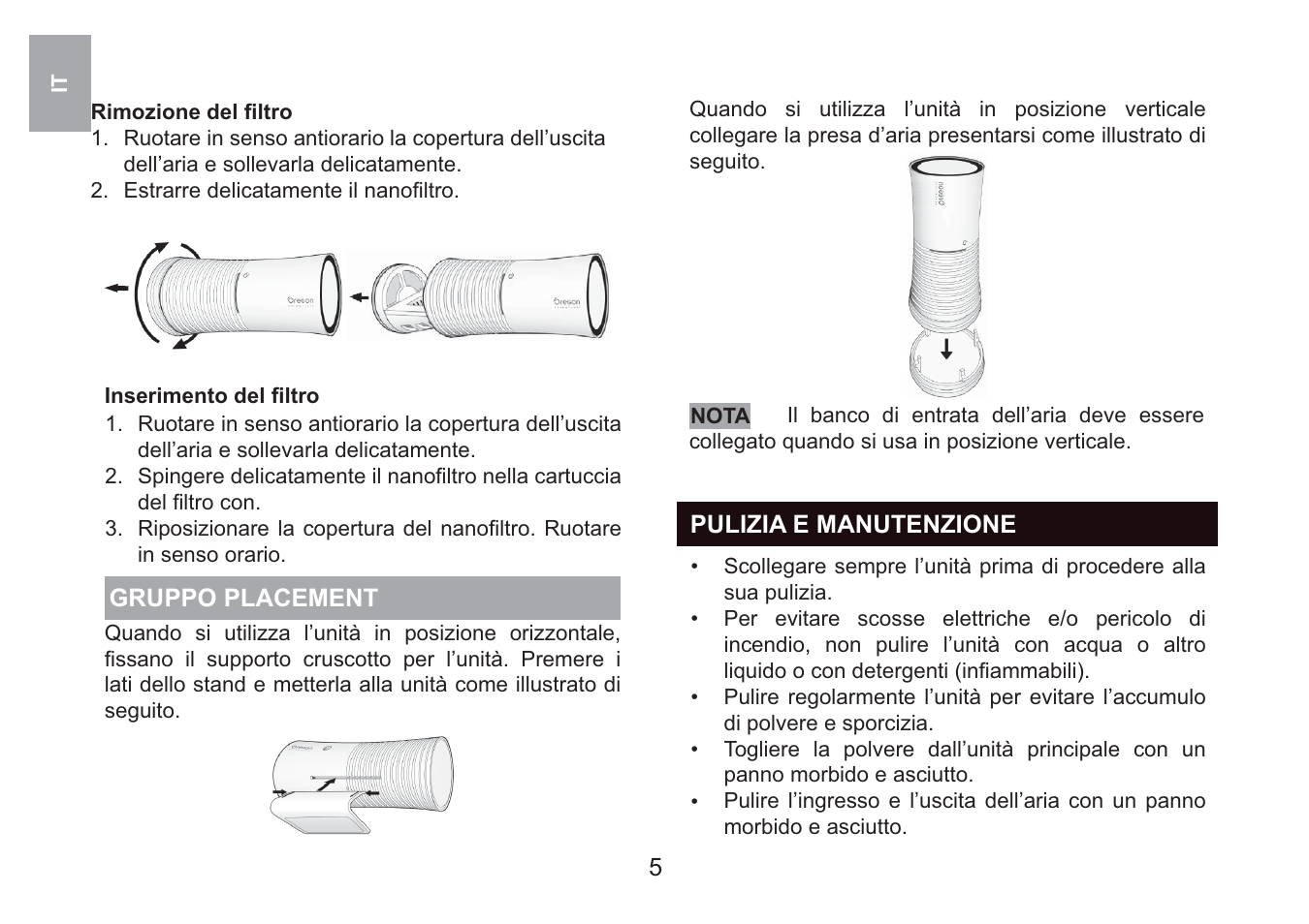 Oregon Scientific i.fresh WS908 User Manual | Page 18 / 97