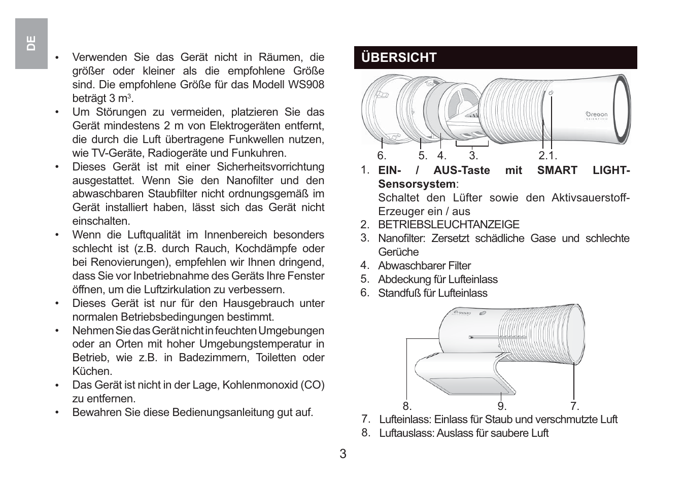 Oregon Scientific i.fresh WS908 User Manual | Page 36 / 97