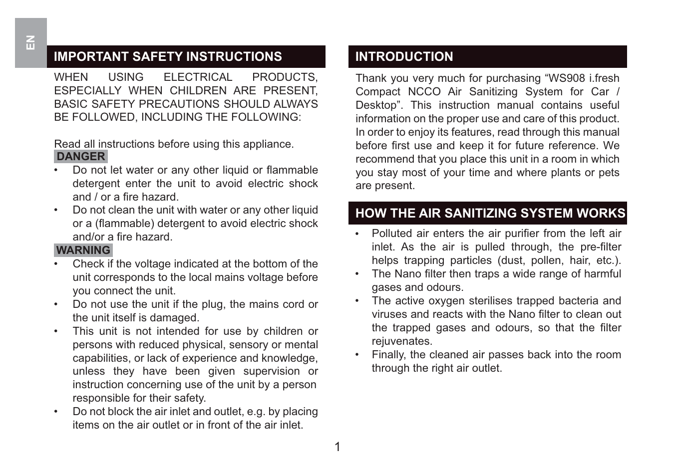 Oregon Scientific i.fresh WS908 User Manual | Page 4 / 97