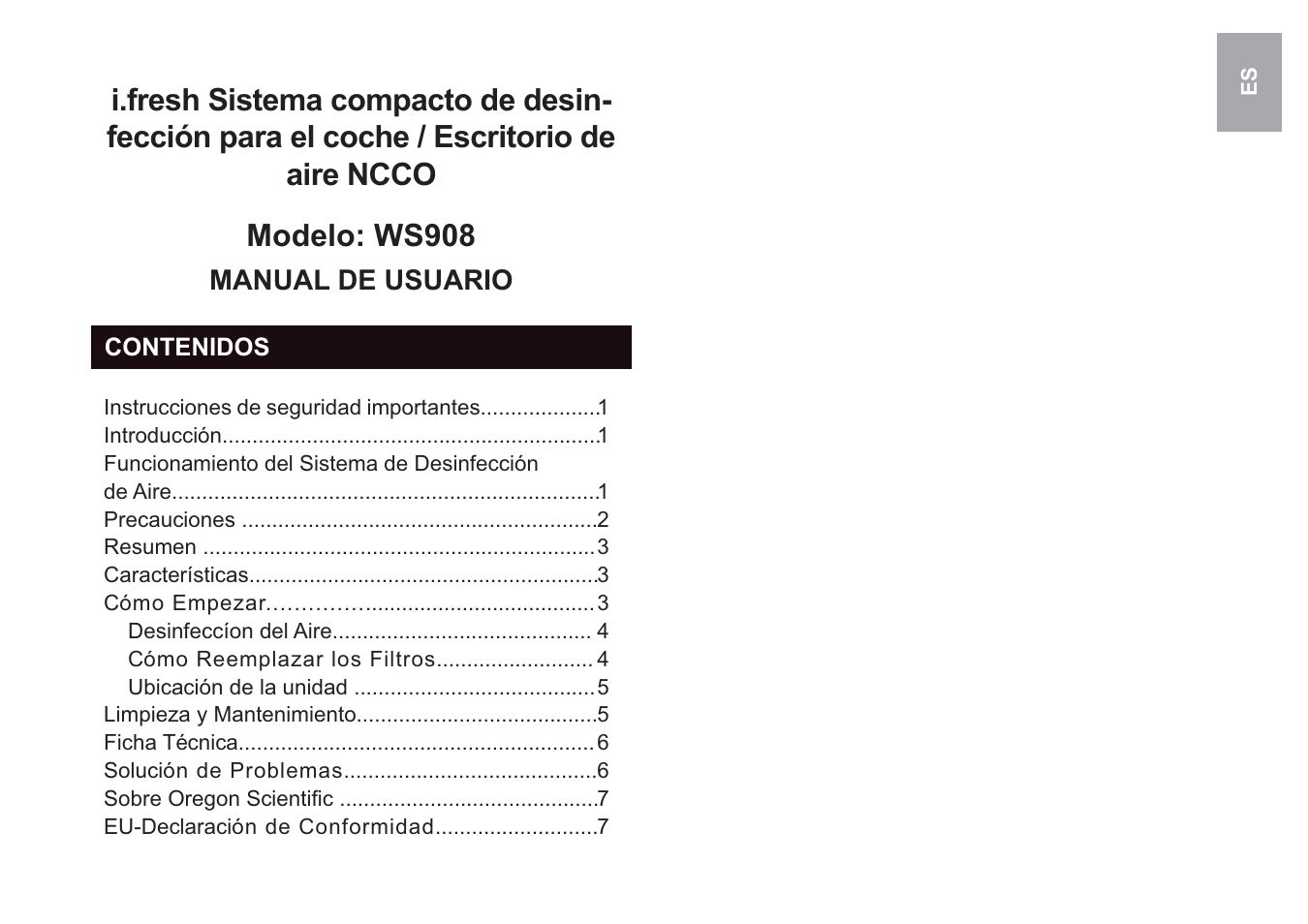 Oregon Scientific i.fresh WS908 User Manual | Page 43 / 97