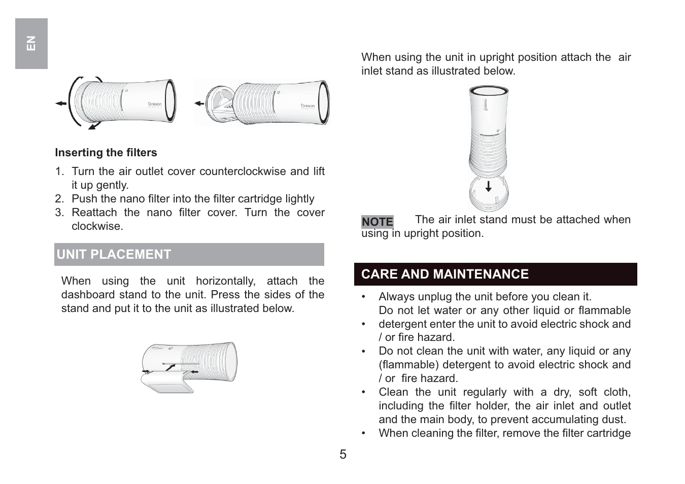 Oregon Scientific i.fresh WS908 User Manual | Page 8 / 97