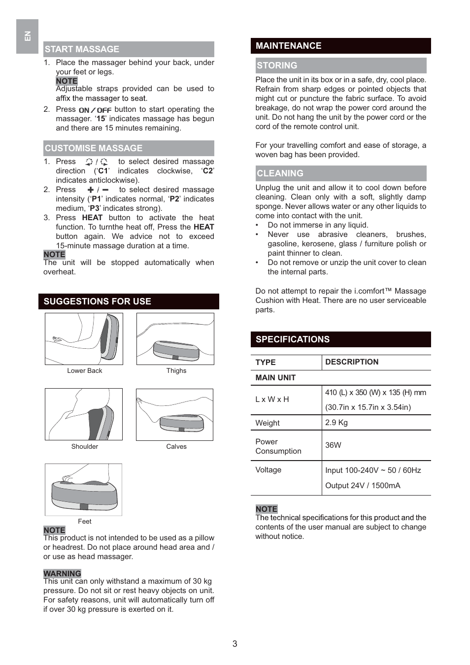 Oregon Scientific IBM80010 User Manual | Page 6 / 61