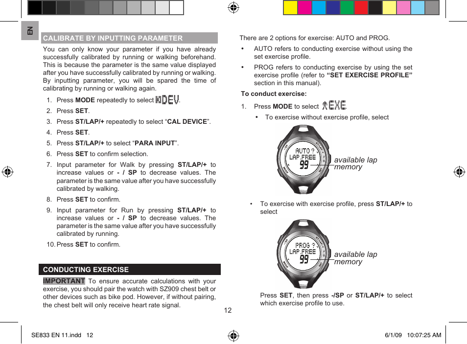 Oregon Scientific SE833 User Manual | Page 12 / 29