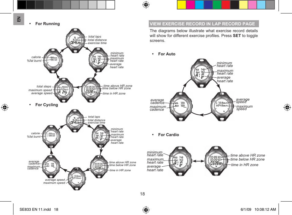 Oregon Scientific SE833 User Manual | Page 18 / 29
