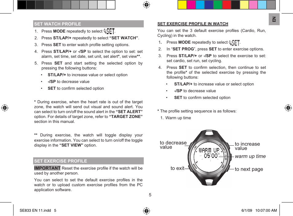 Oregon Scientific SE833 User Manual | Page 5 / 29