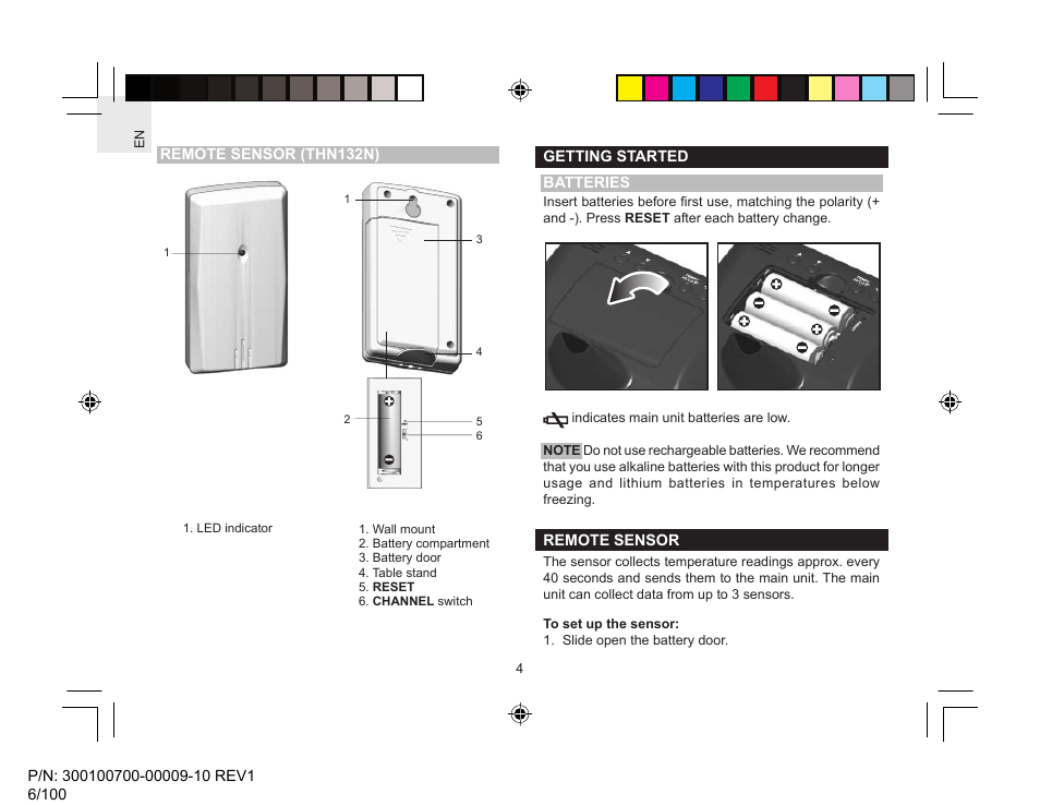 Oregon Scientific Wireless Weather Station With Temperature User Manual | Page 5 / 12