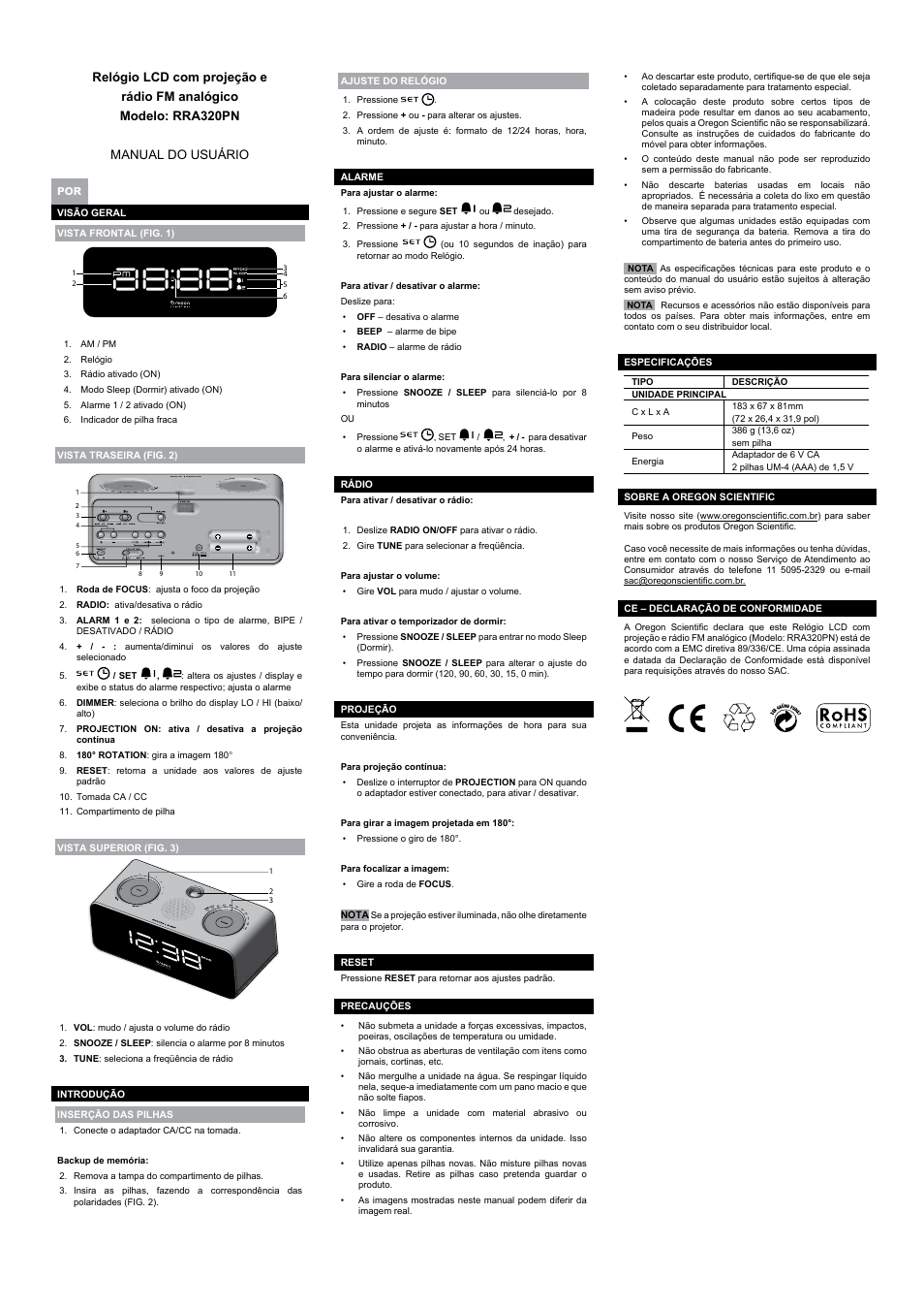 Oregon Scientific RRA320PN User Manual | Page 7 / 10